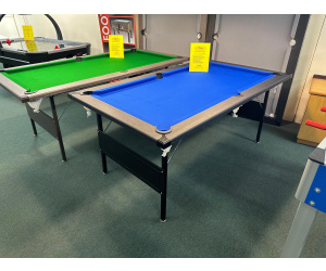 Clifden Folding Leg Deluxe Pool Table Stealth Black