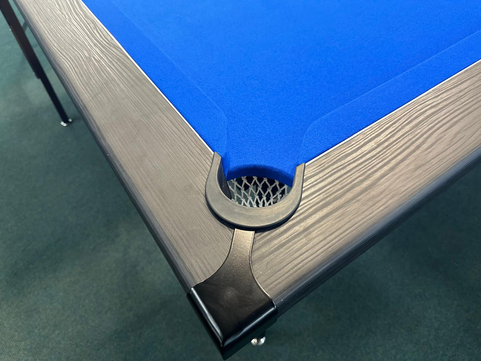 Clifden Folding Leg Deluxe Pool Table Stealth Black - Image 2